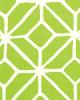 Schumacher Fabric Trellis Print Apple