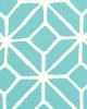 Schumacher Fabric Trellis Print Pool