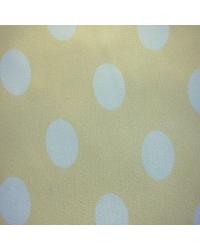 Silky Satin Jumbo Dot Yellow by  Shannon Fabrics 