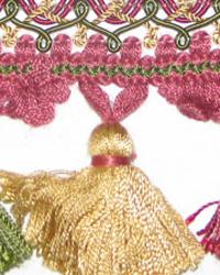 Apollo Tassel Fringe Raspberry by   