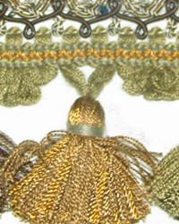 Apollo Tassel Fringe Khaki by   
