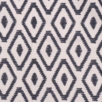 Valiant Canyon Navy New 2022 Blue Multipurpose P  Blend Crewel and Embroidered  Southwestern Diamond  Contemporary Diamond  Fabric