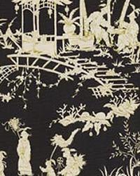 Oriental Toile Fabric
