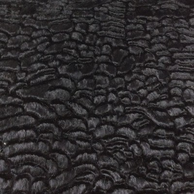 Wimpfheimer Velvet Persia W Black Faux Fur Black Craft-Quilting Acetate  Blend