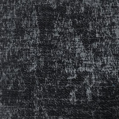 Brody Midnight new2020 Black Multipurpose Polyester Polyester Fire Rated Fabric Solid Color Chenille  Fire Retardant Velvet and Chenille  Fabric