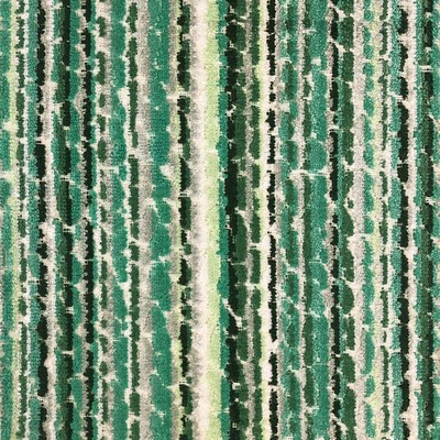 DION Mint new2020 Green Upholstery POLYESTER POLYESTER Striped Velvet  Fabric