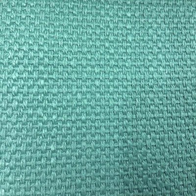 Lotus Teal winter 2021 Green Multipurpose Polyester  Blend Solid Color Linen Weave  Fabric