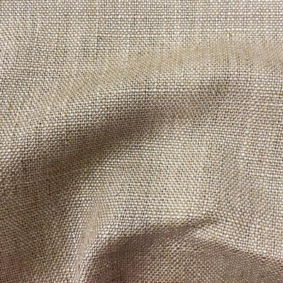 Pixie Latte new2020 Beige Multipurpose Polyester  Blend Fire Rated Fabric Solid Color Linen Fabric