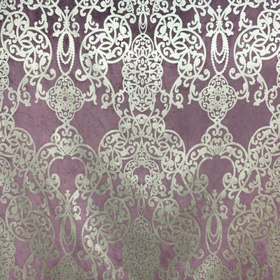 Vince Amethyst new2020 Purple Multipurpose POLYESTER  Blend Fire Rated Fabric Modern Contemporary Damask  Printed Velvet  Contemporary Velvet  Fabric