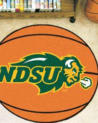 North Dakota State Bison Basketball Rug by   