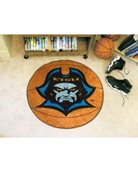 East Tennessee State Buccaneers Basketball Rug by   