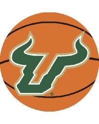 South Florida Bulls Basketball Rug by   