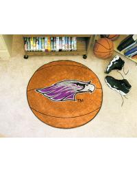 University Of Wisconsin Whitewater Basketball Rug by   