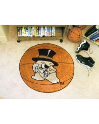 Wake Forest Demon Deacons Basketball Rug by   