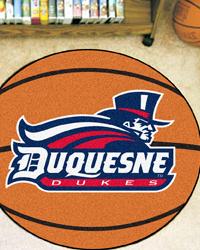 Duquesne Dukes Basketball Rug by   