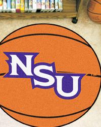 Northwestern State Demons Basketball Rug by   