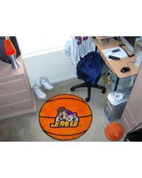James Madison Dukes Basketball Rug by   