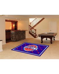 Detroit Pistons 5x8 Area Rug by   