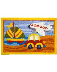 Kiddie Transport Indoor Outdoor Rug by   