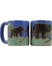 Bears Round Stoneware Mug by  Barrow 