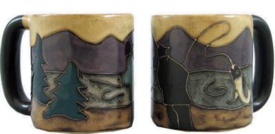 Mara Fisherman Round Stoneware Mug round mugs 2014 510G6  Round Mugs 