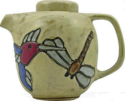 Mara Desert Hummingbird 44oz Tea Pot Mara Stoneware 2008 Catalog 575DE  Tea Pots 