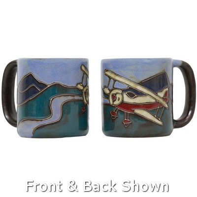 Mara Biplane Stoneware Mug new 2023 610D2  Round Mugs 