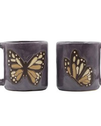 Monarch Butterfly Round Mug by   