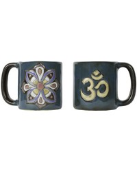 Yoga Om Stoneware Mug by   