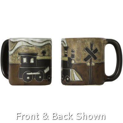 Mara Train Stoneware Mug new 2023 610B5  Round Mugs 