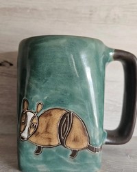 Texas Southwest Wildlife Square Bottom Mug by  Stroheim 