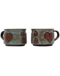 Hearts  Stackable Soup Mug by   