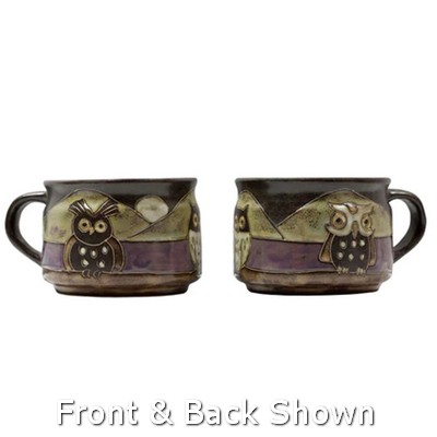 Mara Night Owls Stackable Soup Mug new 2023 623no  Soup Latte Mugs and Saucers 