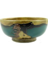 Horses Serving Bowl by   