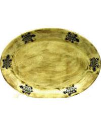 Desert Turtle 13in Oval Serving Platter by   
