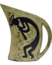 Kokopelli Traditional 32 oz. Curved Pitcher by   