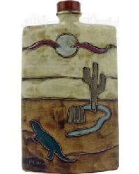 Desert Scene 44 oz. Rectangular Decanter by   