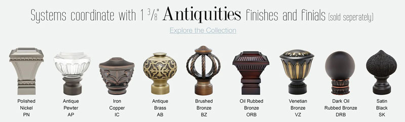 Finial Options Antiquities