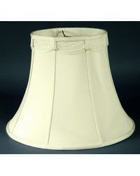 Egg Modified Bell - with drape trim on top by   