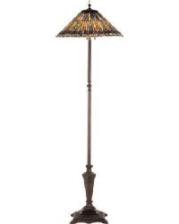 Jeweled Peacock Floor Lamp 27561 by   