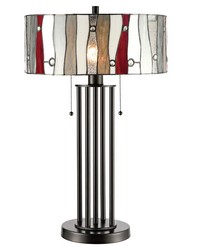 Aston Table Lamp Tiffany Bronze by  York Wallcovering 