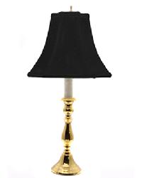Candlestick Lamp-Black by   