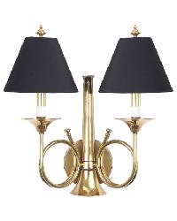 Hunting Horn Traditional Sconce Light by   