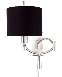 RA II Transitional Sconce Light Black by   