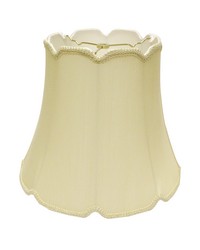 Empire Cylinder V Notch Antique White 16in by   