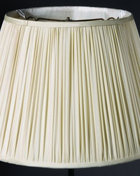 Pencil Pleat Magnolia 19in by   