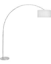 Salon Arch Floor Lamp White by   