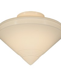 14in W Revival Schoolhouse Deco Ball 6in  Neck Shade 101442 by   