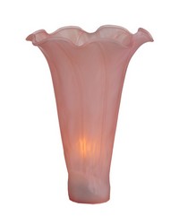 3in W X 5in H PINK POND LILY SHADE 10156 by   