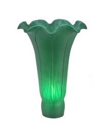 4in W x 6in H Green Lily Shade 10182 by   